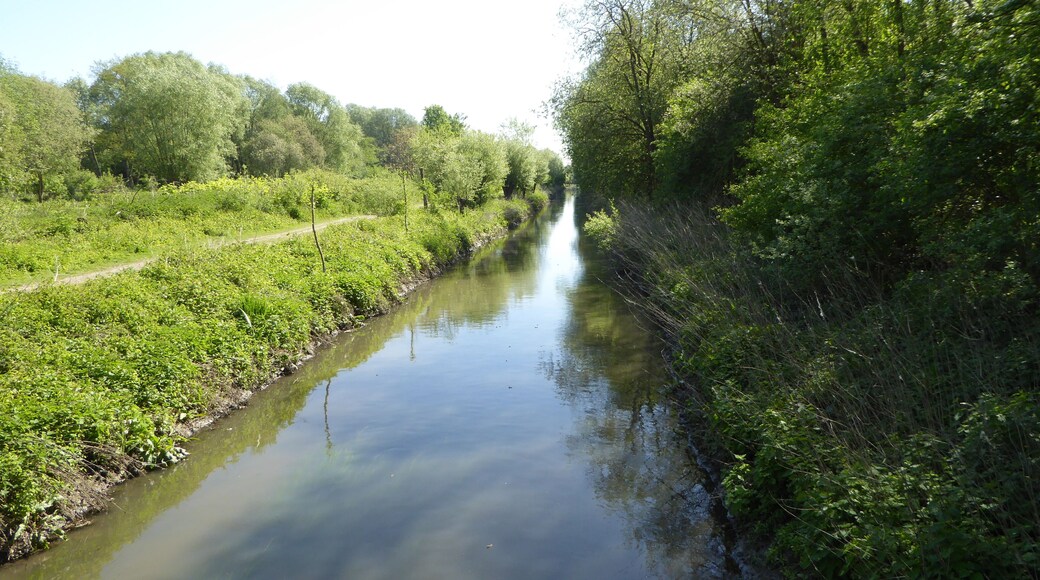 La Marque à Fretin à hauteur du Marais_de_Bonance