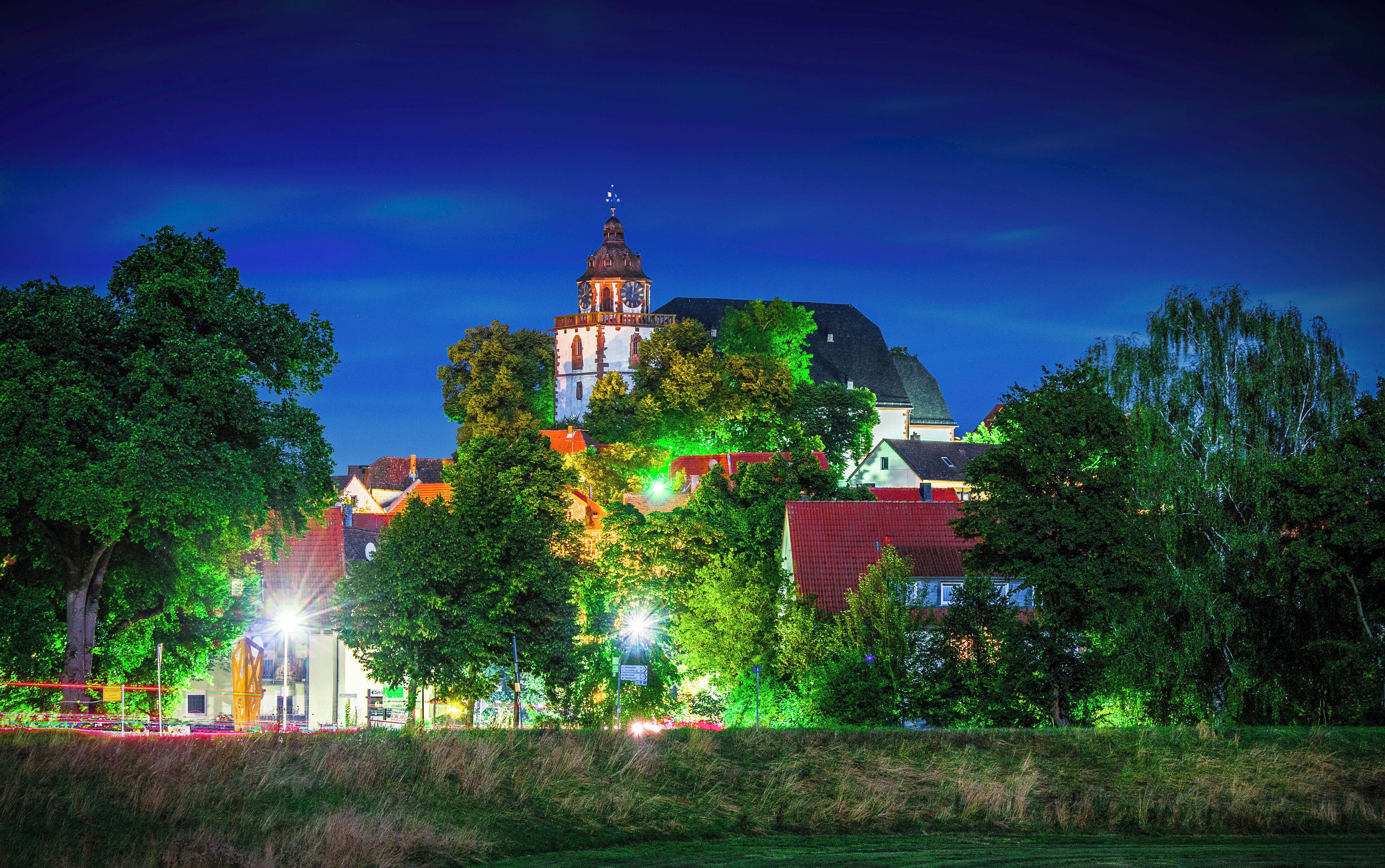 This is a picture of the hessian Kulturdenkmal (cultural monument) with the ID