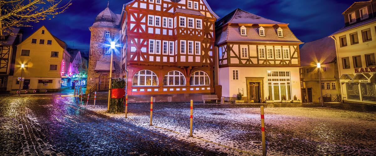 This is a picture of the hessian Kulturdenkmal (cultural monument) with the ID