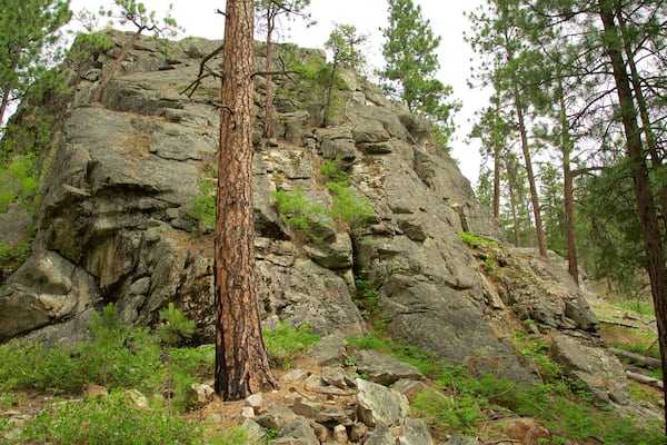 Parque provincial Skaha Bluffs mostrando escenas tranquilas