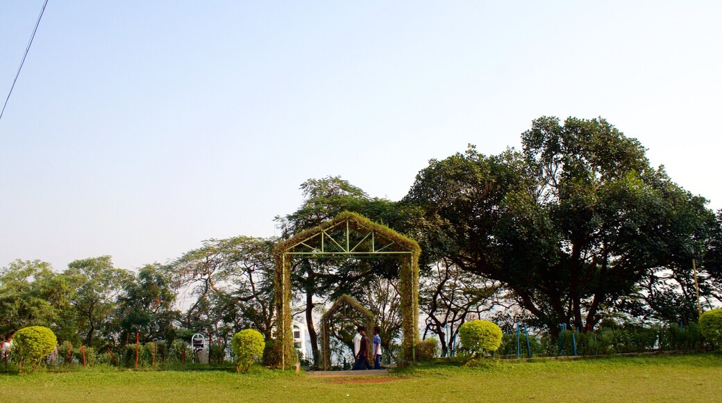 Kamala Nehrus park som inkluderer hage