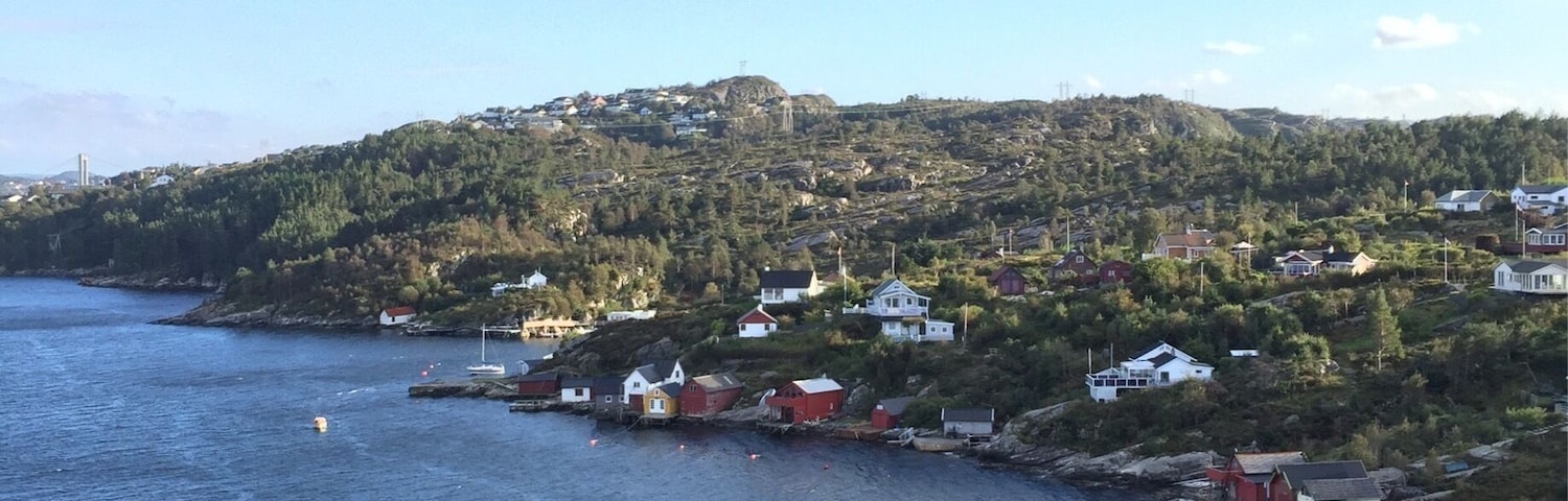 Sailing out of Bergen