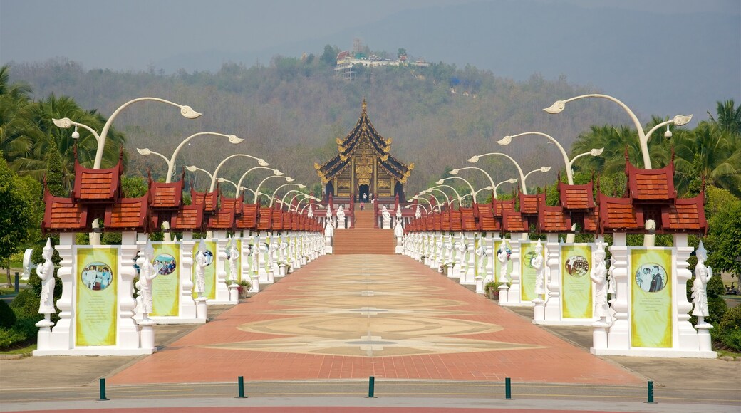 로얄 플로라 라차프륵 국립공원 을 특징 문화유산 요소 과 정원