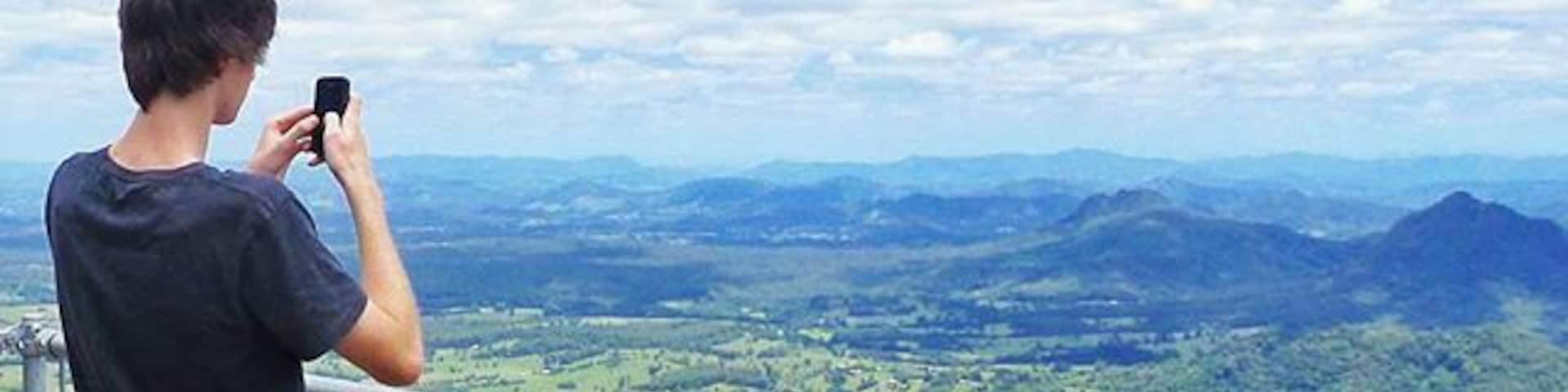 Flat Rock Lookout at Coorabakh National Park is well worth a visit! Visit the Blueberry Farm on the way as well as the picturesque Waitui Falls and keep following the dirt road until you come to this amazing lookout :)