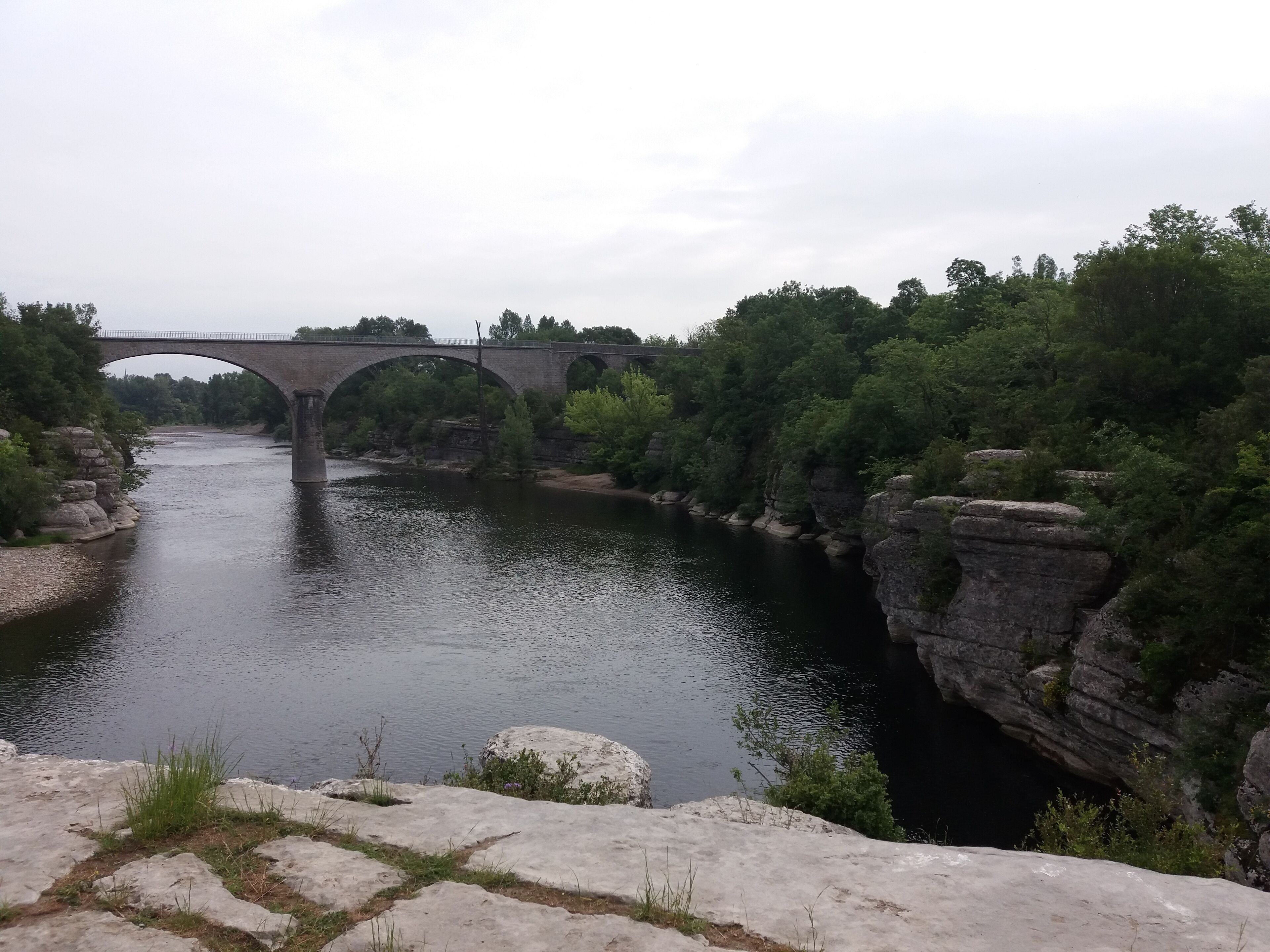 Pont sur l'Ardèche.