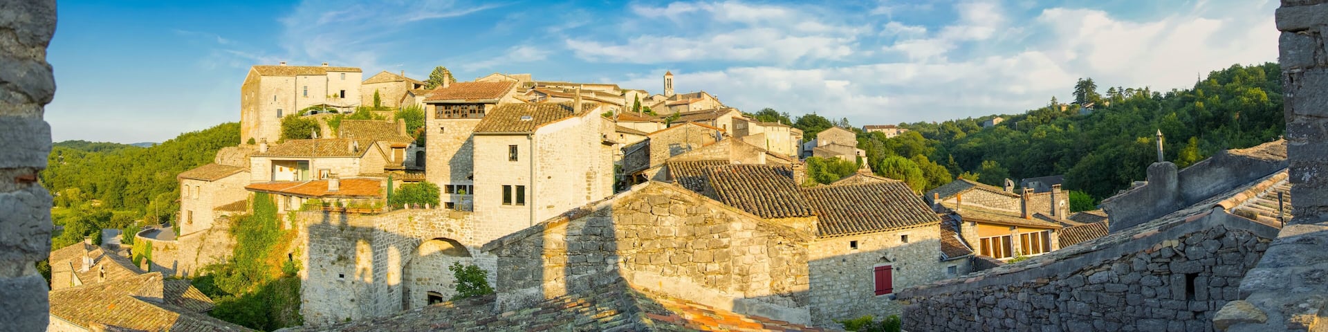 Balazuc en ArdĂšche, plus beau village de France