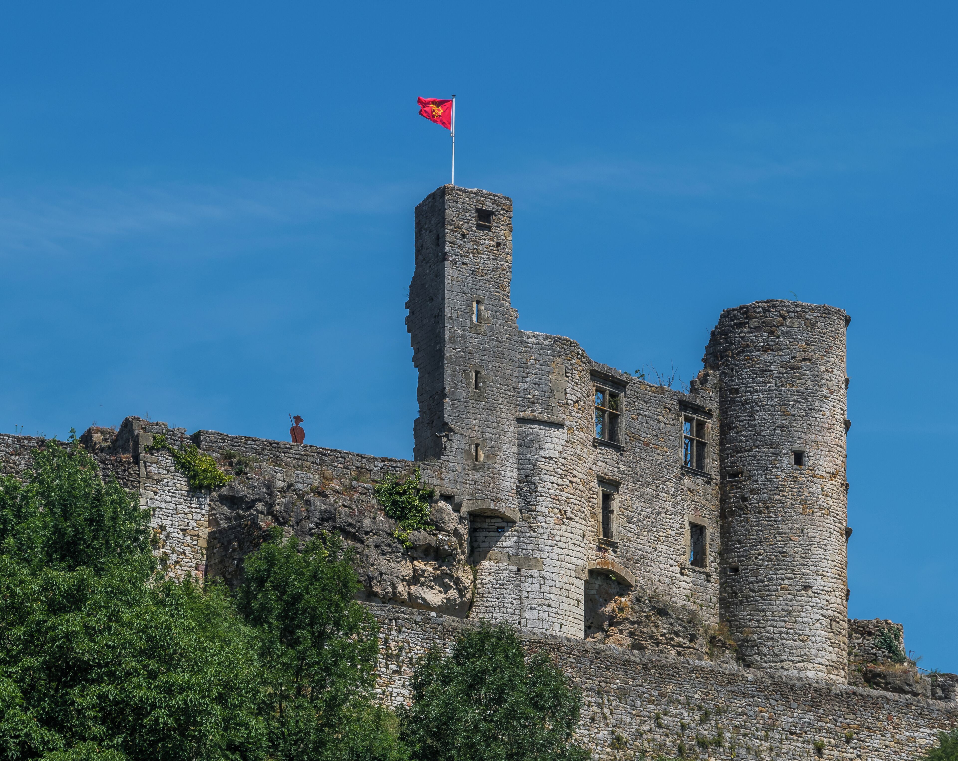 Castle of Bertholène, Aveyron, France
