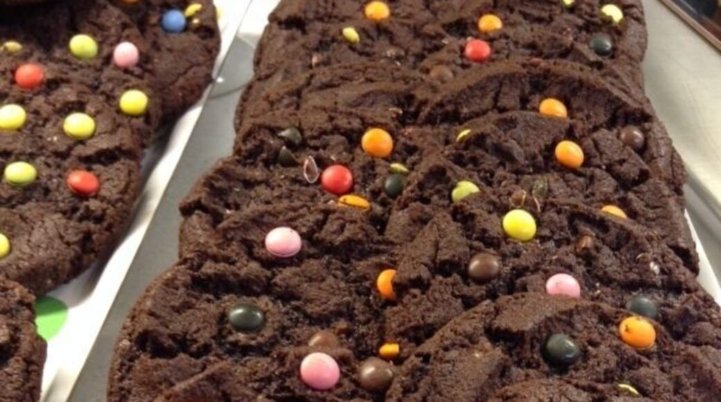 Colorful cookies at IKEA (at IKEA's hometown).