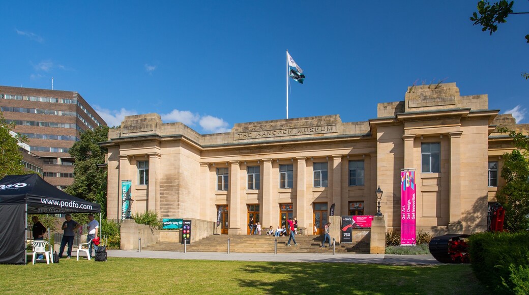 Great North Museum-Hancock featuring an administrative buidling
