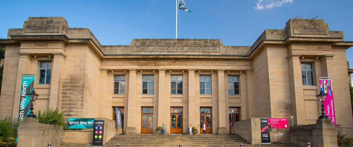 Great North Museum-Hancock which includes an administrative buidling