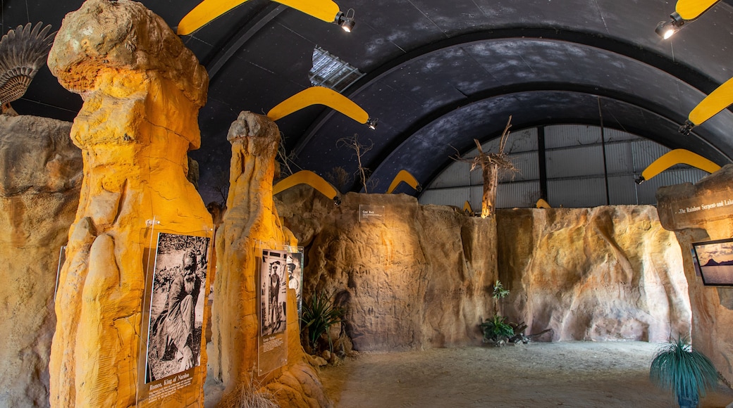 Aboriginal Dreamtime Cultural Centre showing interior views