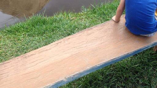 My nephew Amon was looking at the water