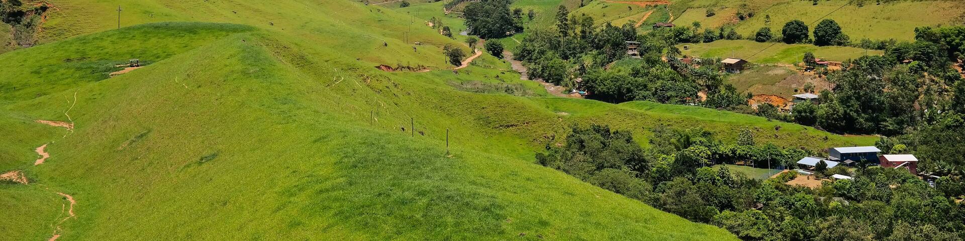 The countryside valley
