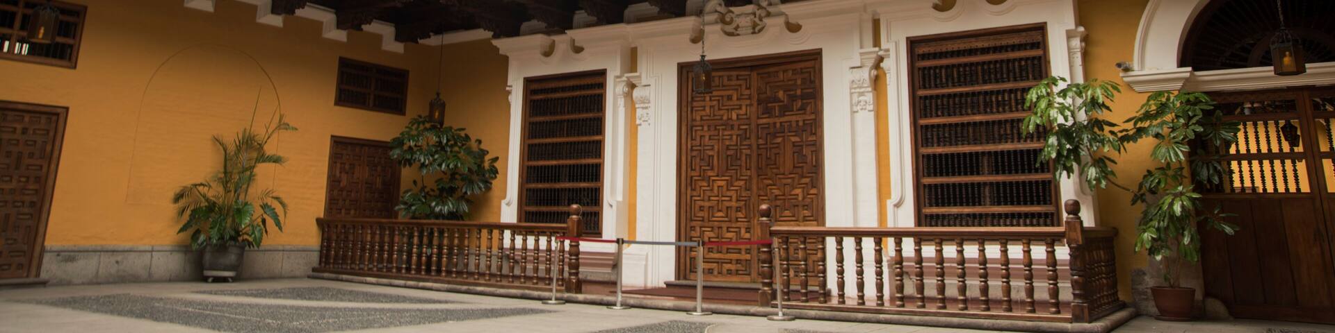Peruvian Torre Tagle palace headquarters of the Ministry of foreign affairs of Peru