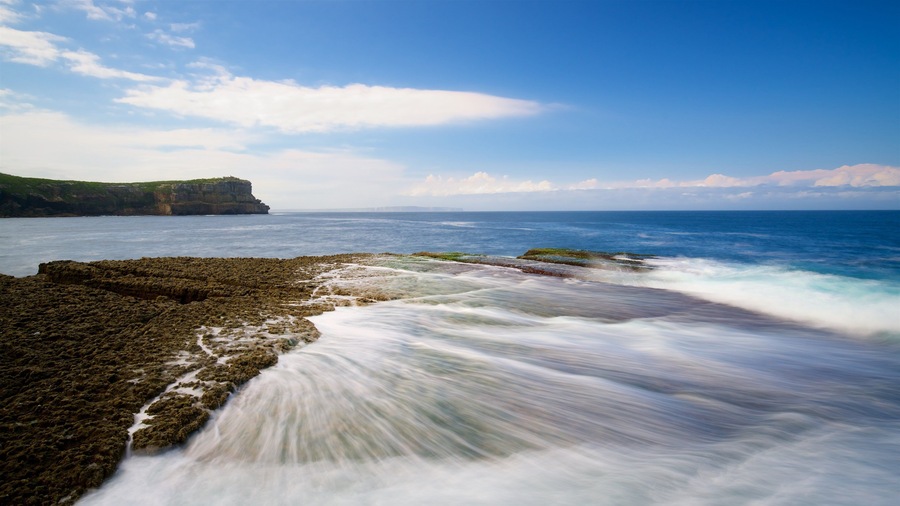 Booderee National Park featuring colorful reefs and rugged coastline