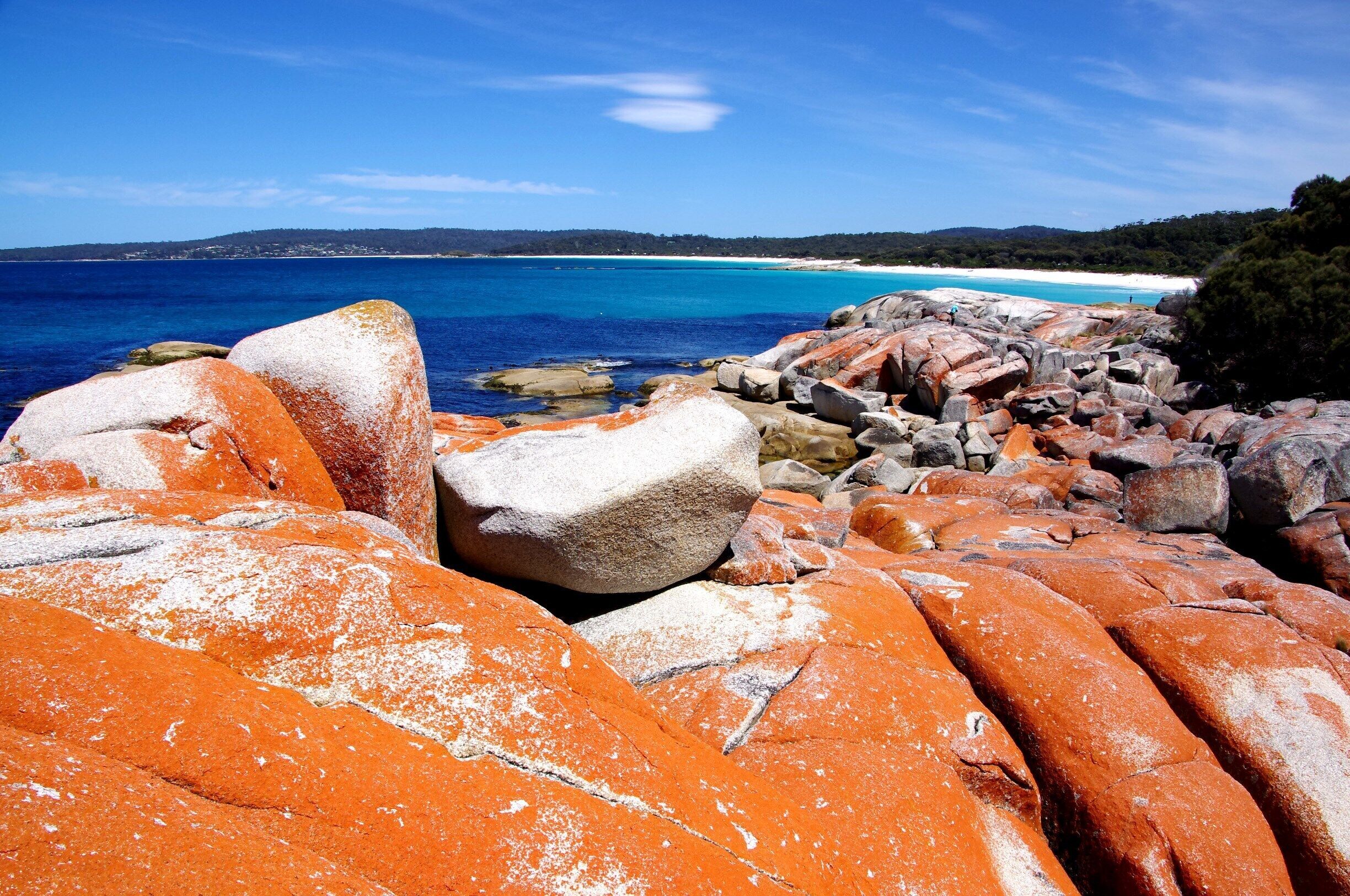 Bay of Fires , Tasmania , Australia