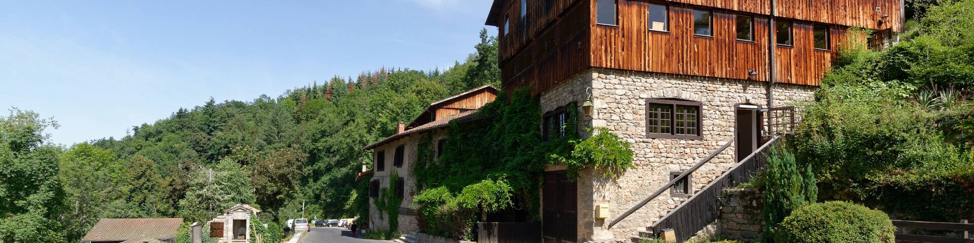 Le moulin à papier Richard de Bas à Ambert, dans le Puy-de-Dôme.