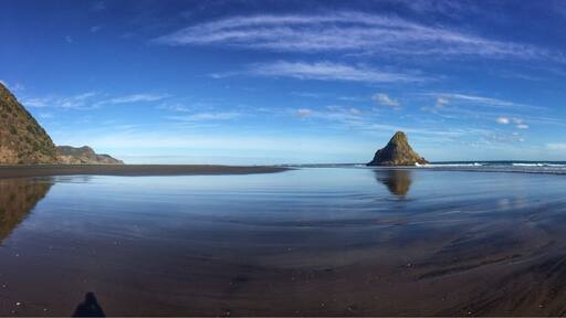 Take a walk along the infinite beach! Wild ocean, black sand and untouched green hills
So peaceful, but also so intense!