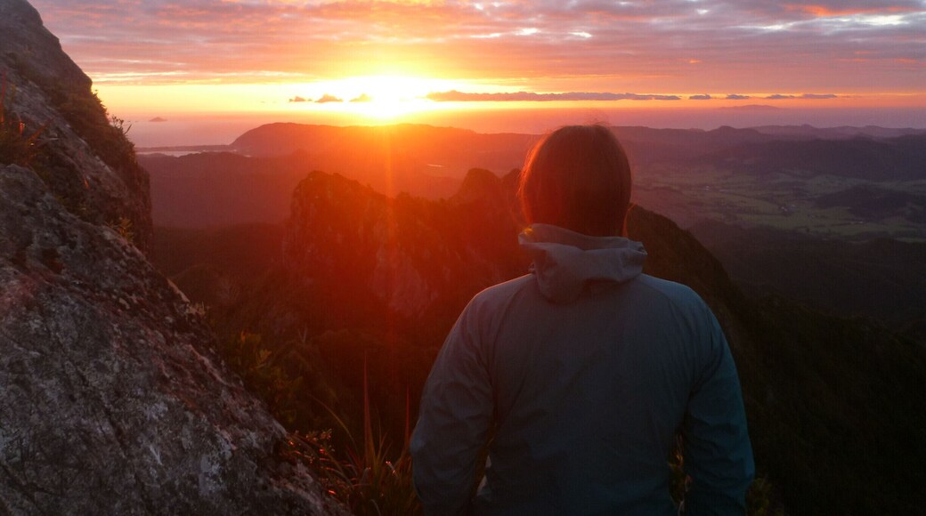 Waking up early to catch the sunrise from the top of the Pinnacles.
A fantastic little hike with a well-equipped hut. I'd highly recommend this hike as a side trip on your New Zealand holiday!
#newzealand #sunrise