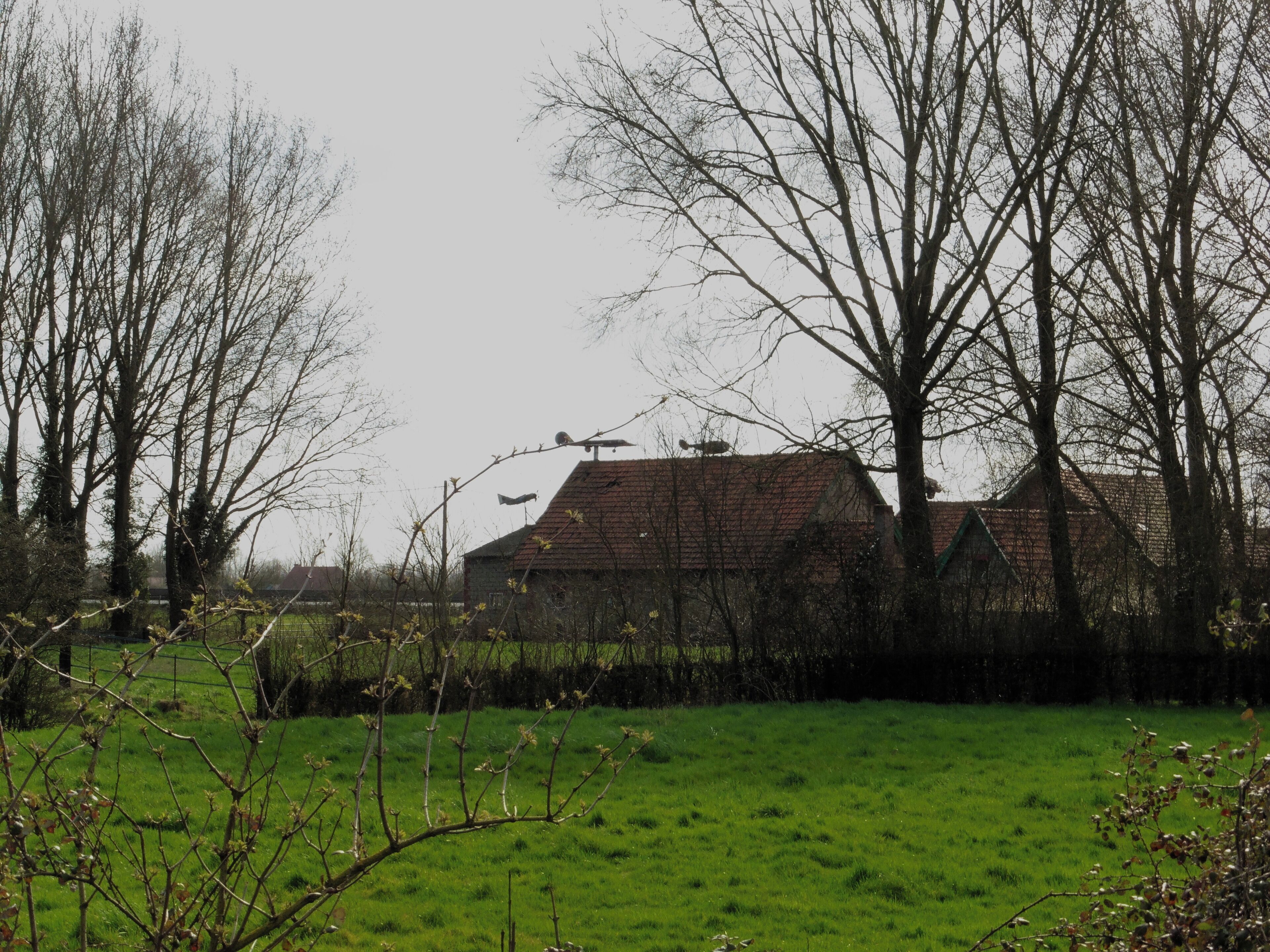La maison aux avions de Steenwerck Nord.- France.