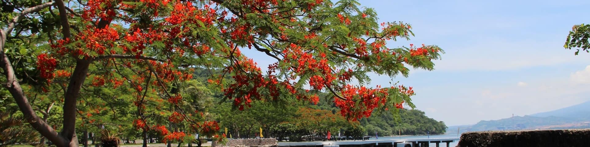 Landing area on Corregidor Island.
