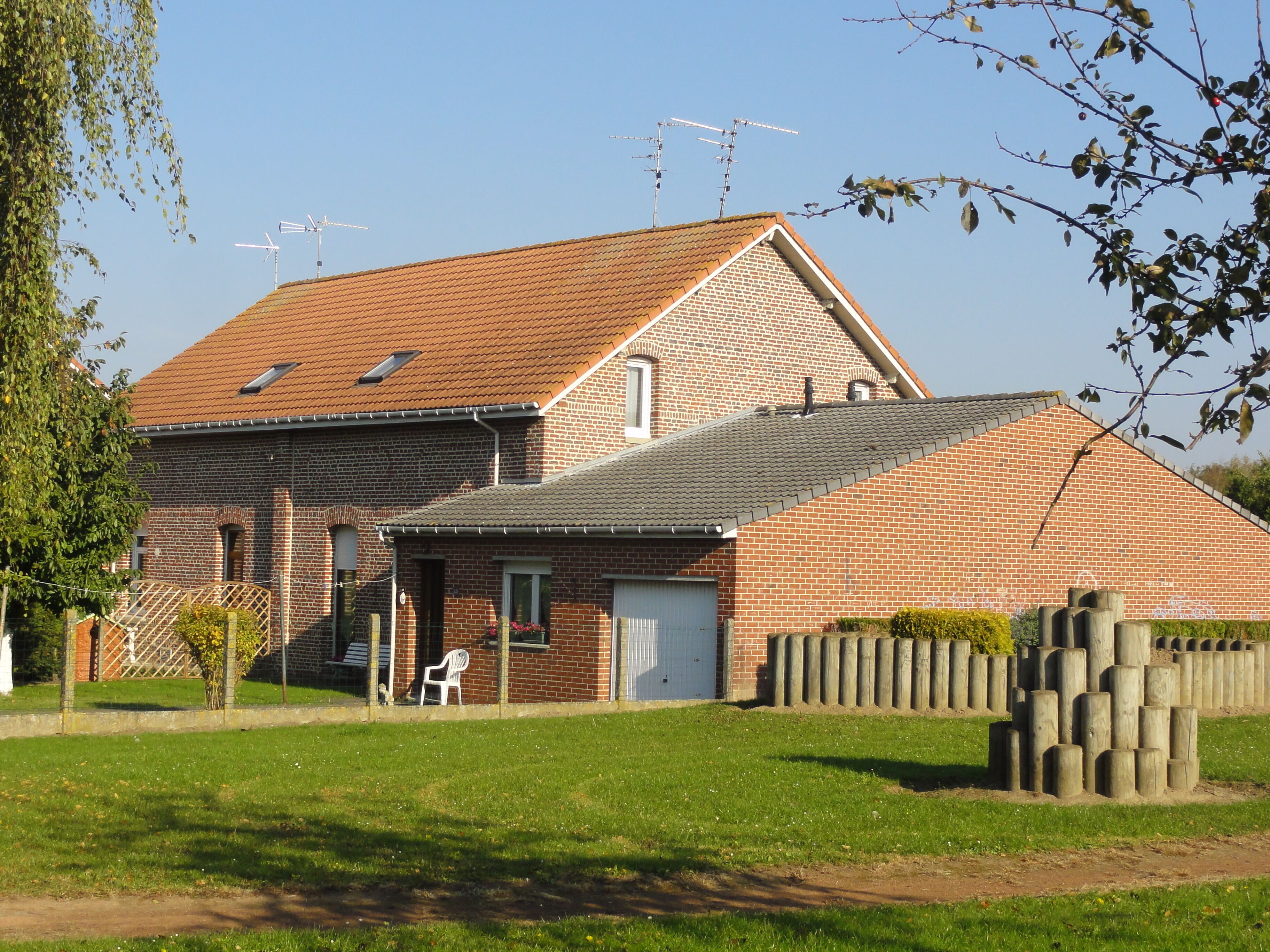 Cité Sainte-Barbe de la fosse n° 1 de la Compagnie des mines de Meurchin puis de Lens dans le bassin minier du Nord-Pas-de-Calais, Bauvin, Nord, Nord-Pas-de-Calais, France.