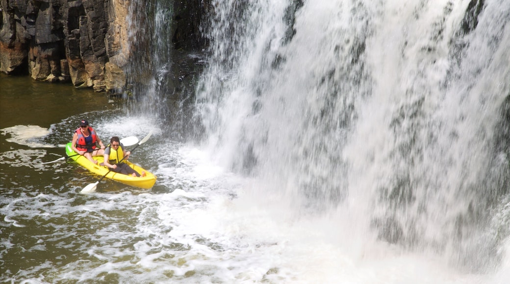 Haruru Falls caracterizando um rio ou cĂłrrego, uma cachoeira e caiaque ou canoagem