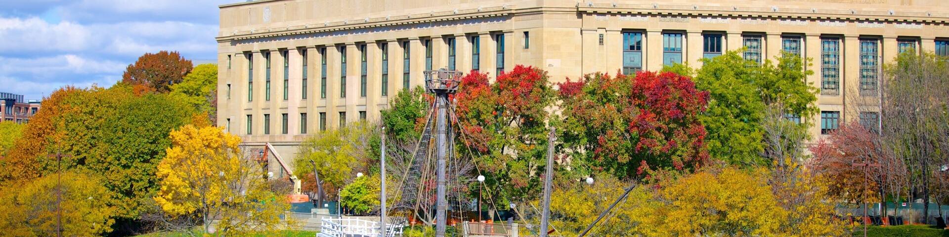 Santa Maria som viser en bugt eller havn og kulturarvsgenstande