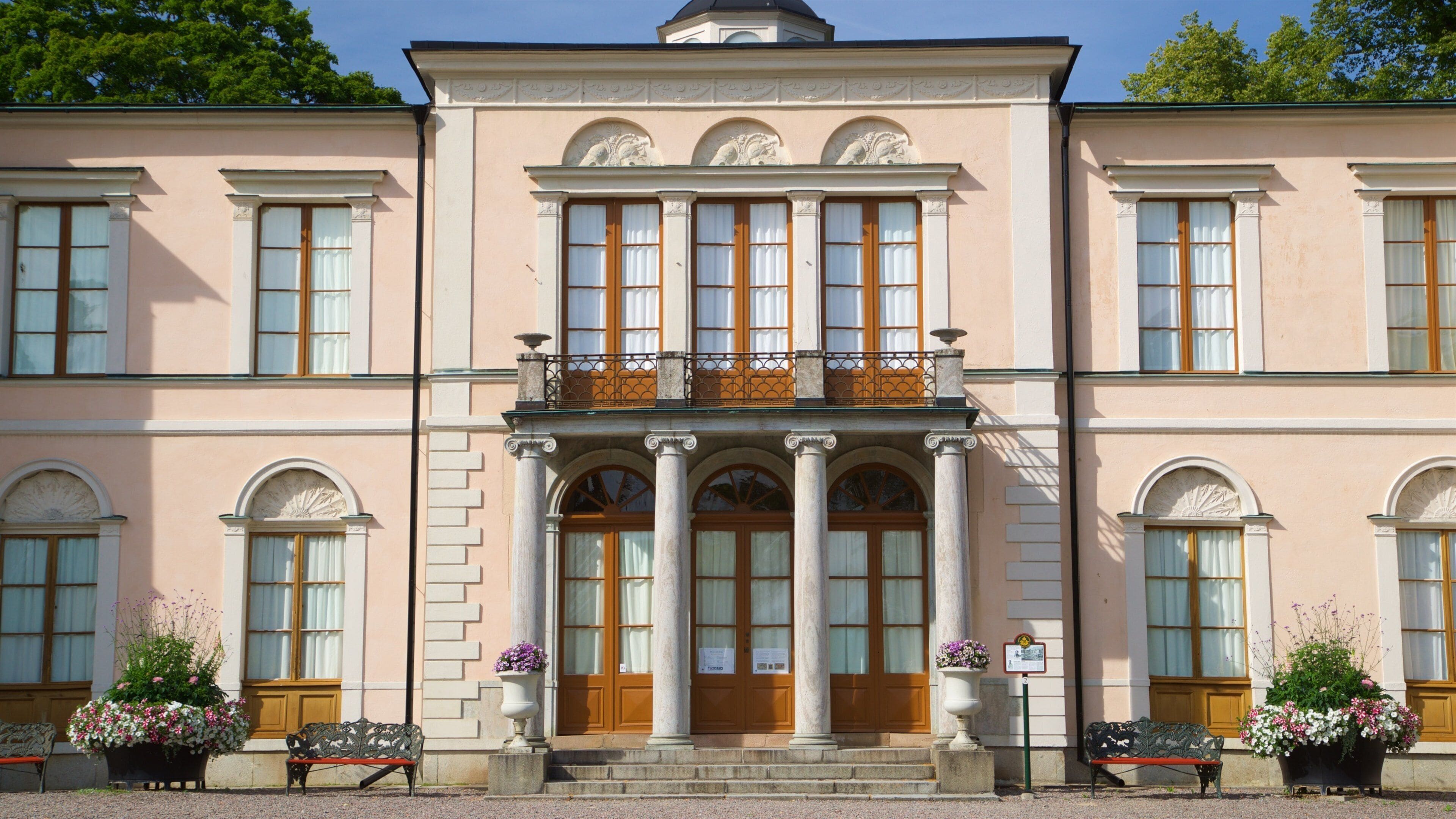 Rosendal Palace which includes a castle and heritage architecture