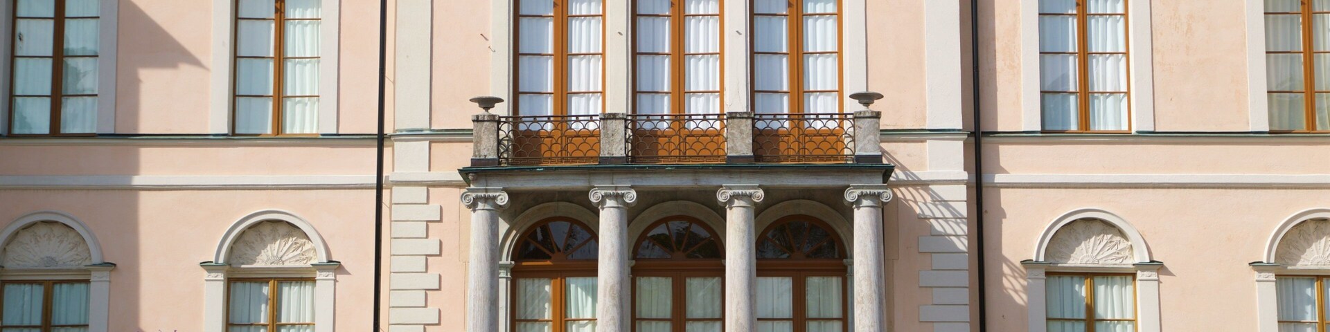Rosendal Palace which includes a castle and heritage architecture