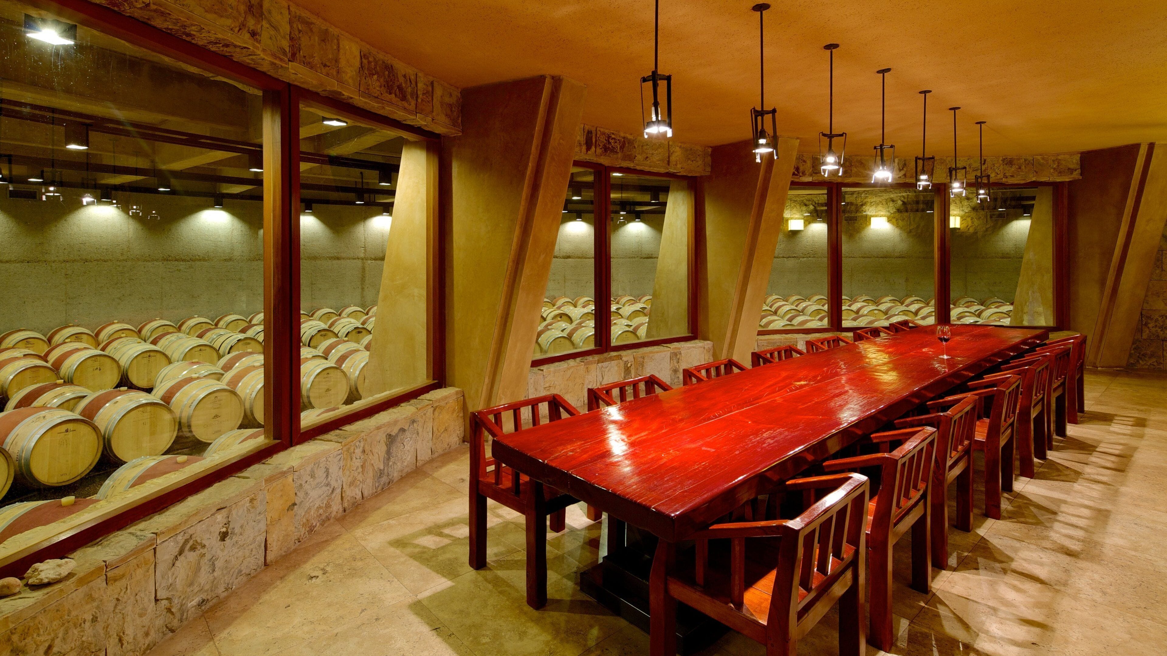 Bodega Catena Zapata som inkluderer innendørs