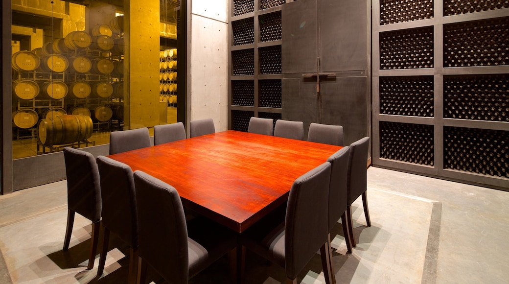 Navarro Correas Winery featuring interior views