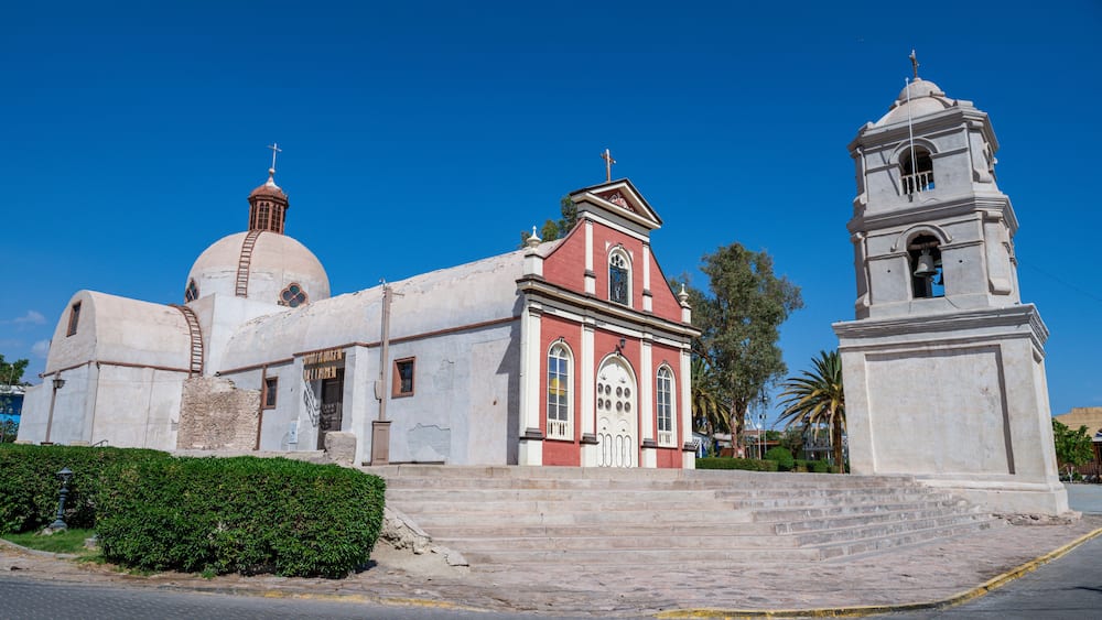 Church in Pica, northern Atacama, Chile, South America