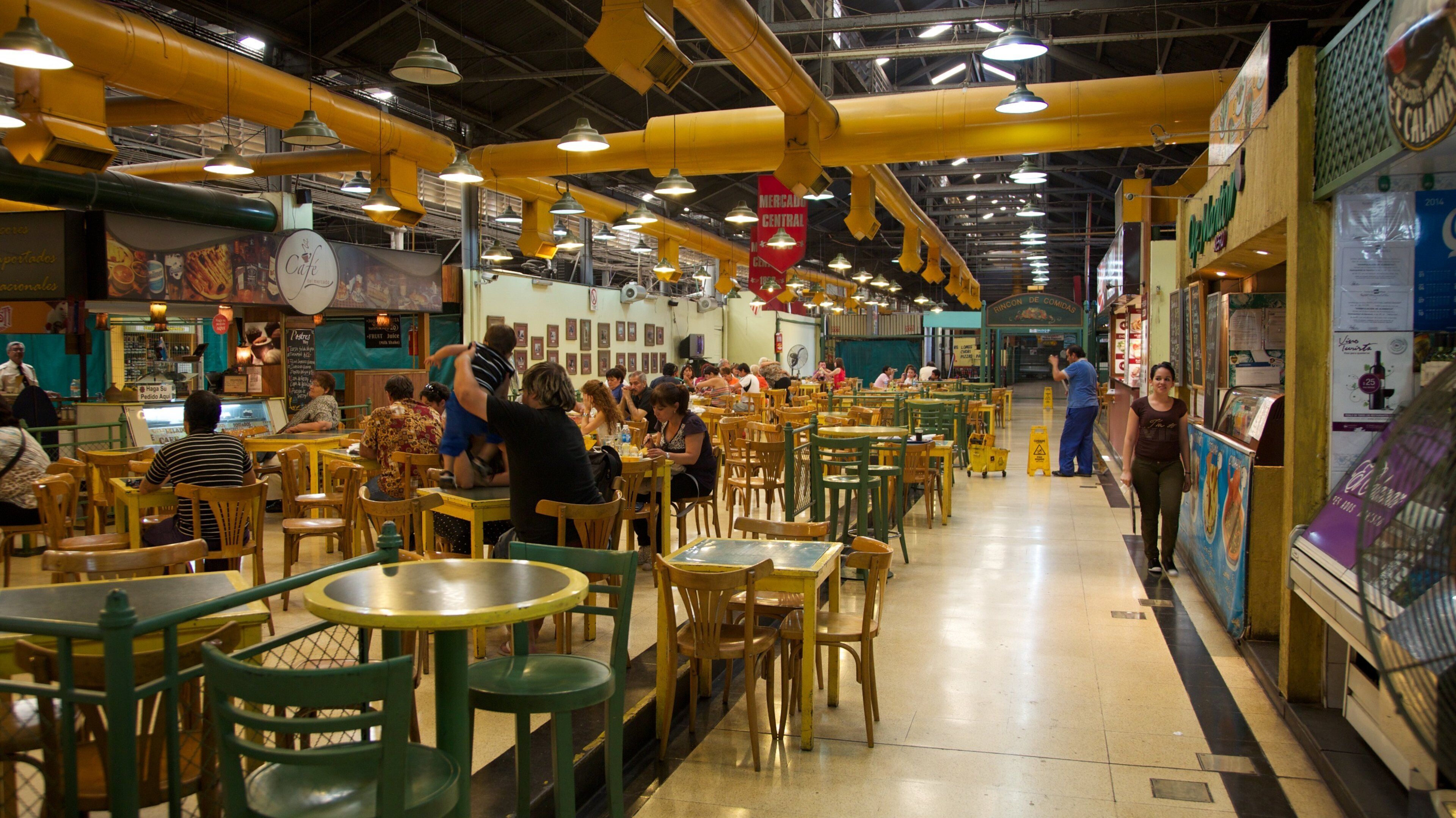 Central Market showing interior views