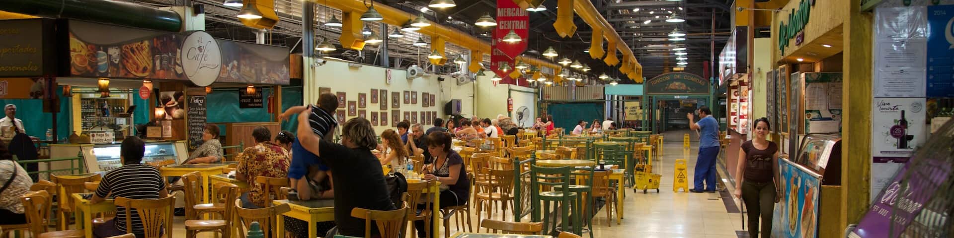 Central Market showing interior views