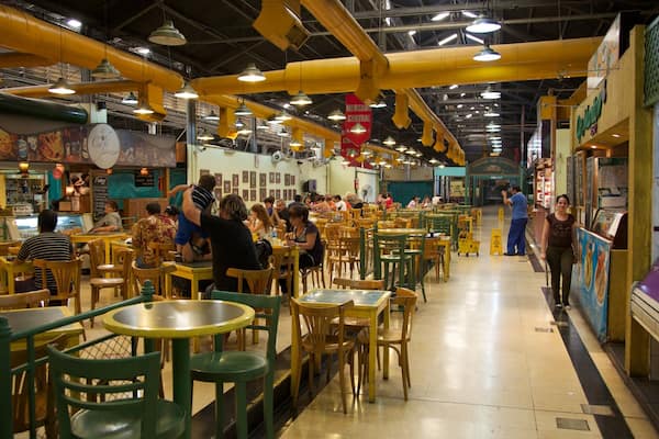 Mercado Central mit einem Innenansichten