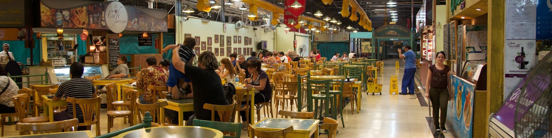 Mercado Central que inclui vistas internas