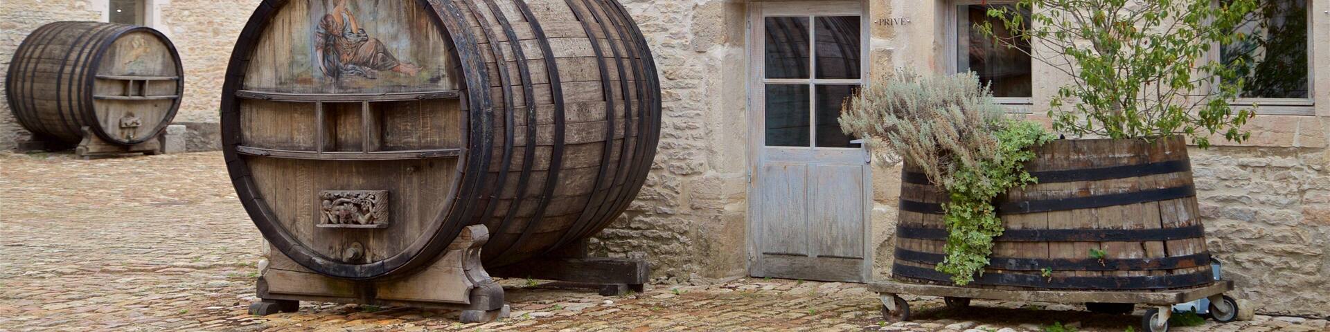 Chateau de Pommard featuring heritage elements