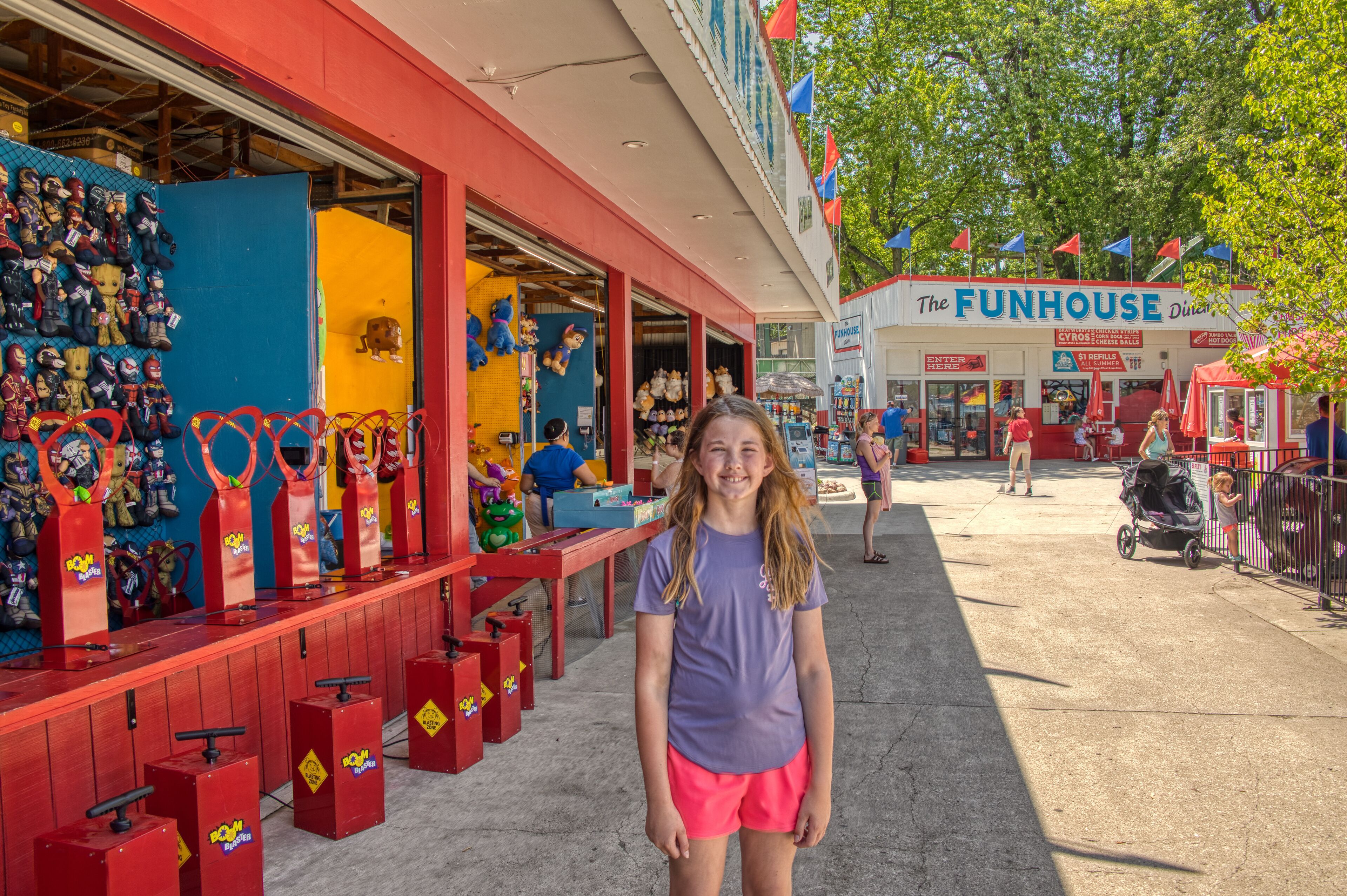 Arnold's Park is a tourist Town on the shores of Lake Okoboji