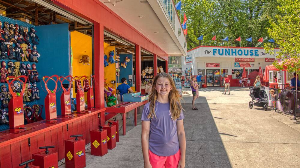 Arnold's Park is a tourist Town on the shores of Lake Okoboji