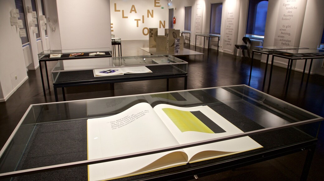 Museo Klingspor caratteristiche di vista interna