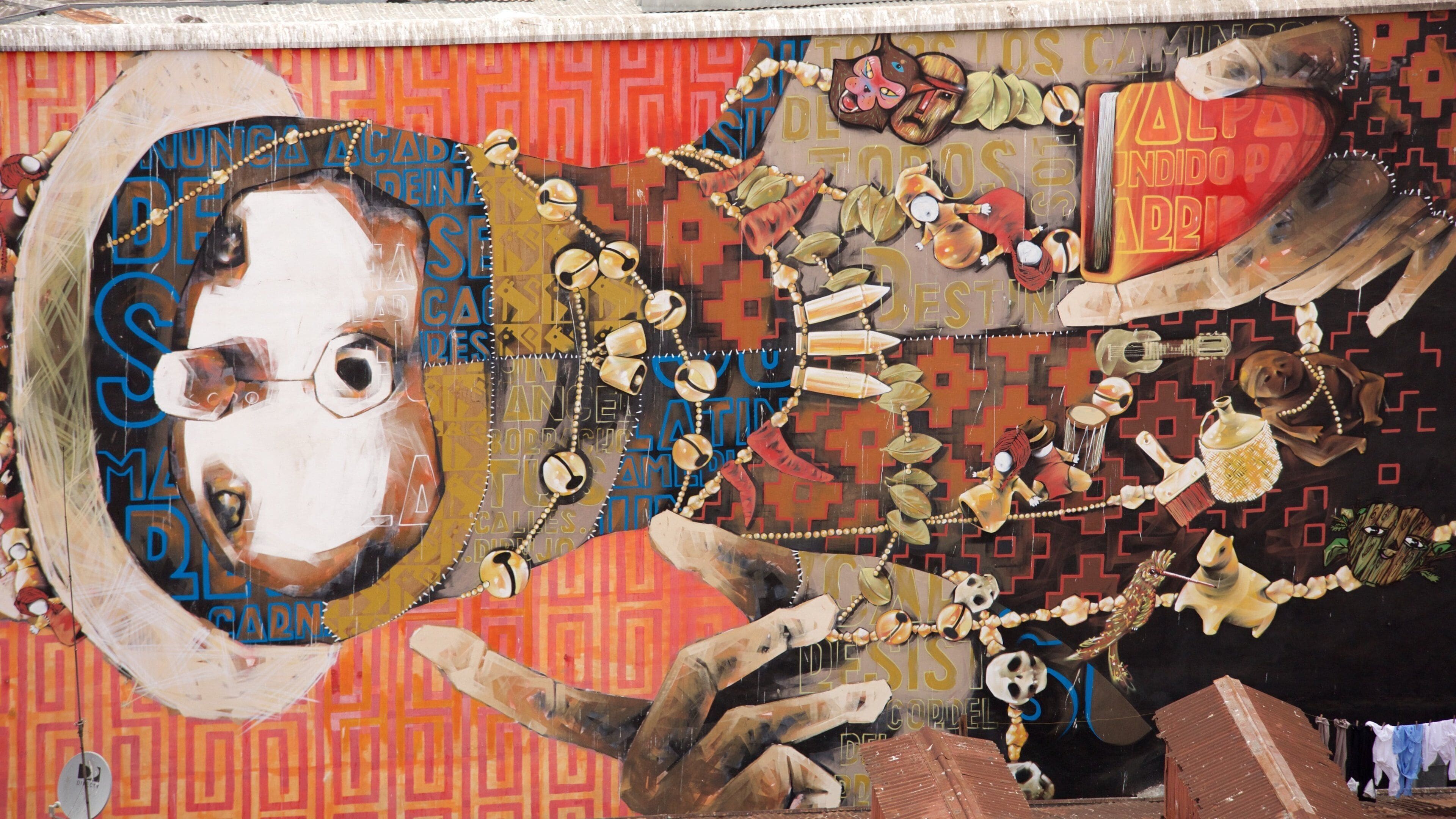 Đại lộ Gervasoni trong đó bao gồm nghệ thuật đường phố