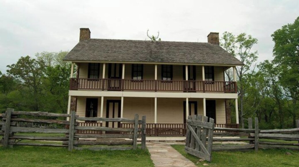 The Elkhorn Tavern at Pea Ridge Military Park. This was one of the many stops my family made while doing our Civil War Passports.