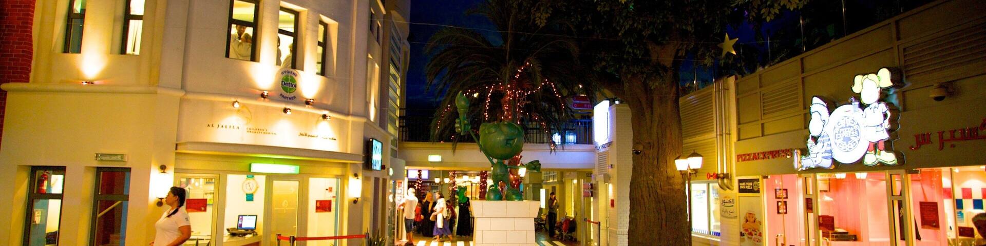 KidZania featuring street scenes, night scenes and rides