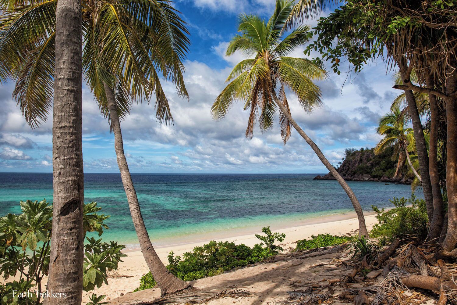 Monuriki (Modriki) Island is the filming site for the movie Cast Away. Much of the movie was filmed right on this part of the beach. If you are visiting Fiji, you can tour this island as a day trip if you are staying in the Mamanuca Islands.  #modriki #monuriki

Read more: http://www.earthtrekkers.com/fiji-one-week/