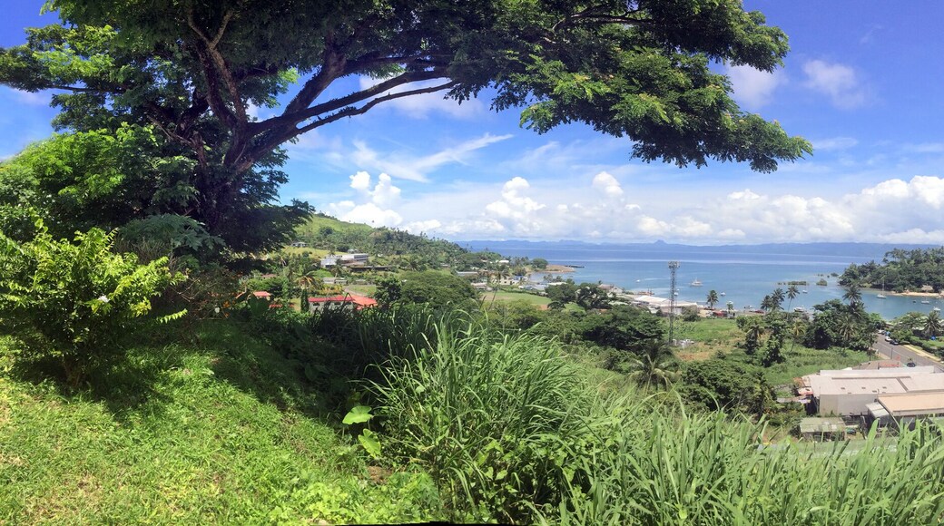 Panoramic landscape view of Savusavu Vanua Levu Fiji