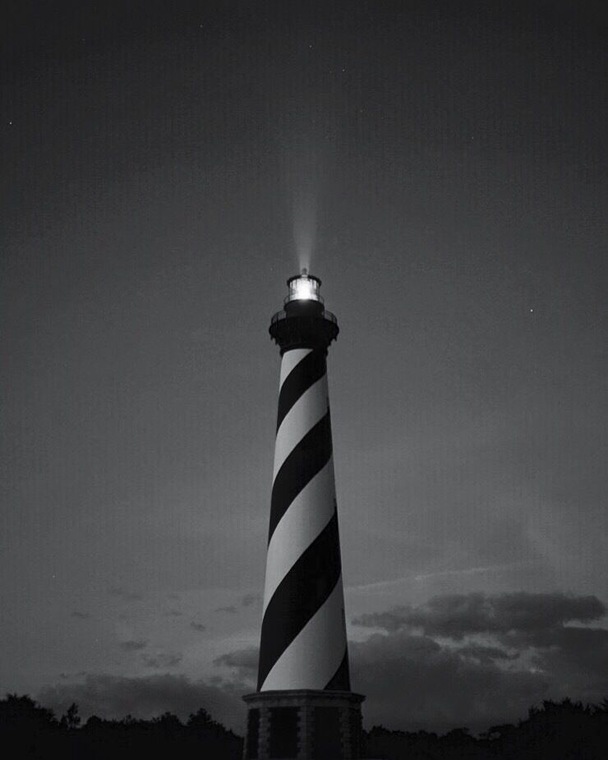Cape Hatteras Lighthouse on the Outer Banks of NC