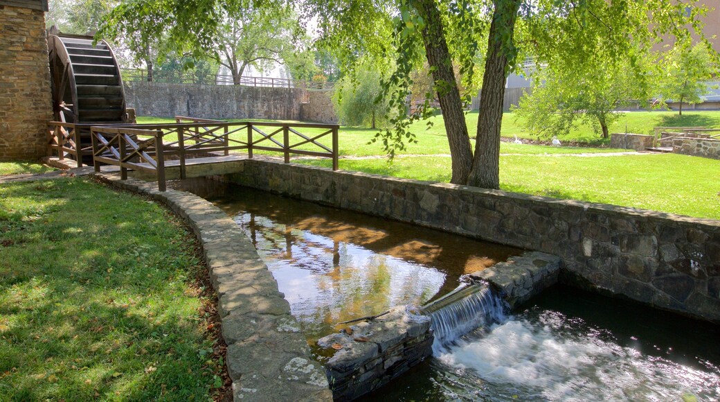 College of the Ozarks featuring a park and a river or creek