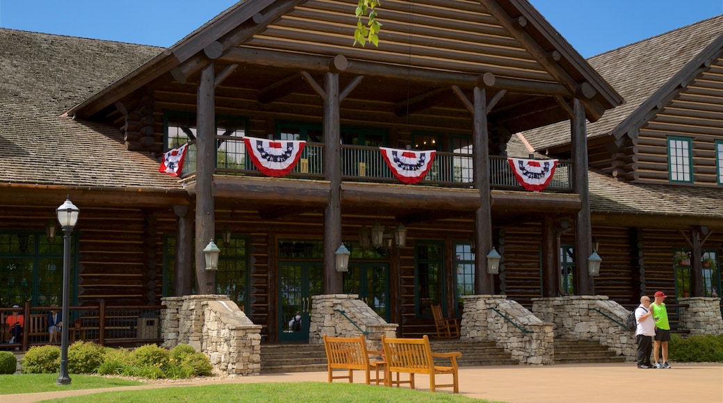 College of the Ozarks featuring heritage elements as well as a couple