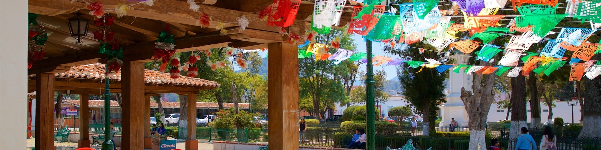 Handicrafts Market which includes a park
